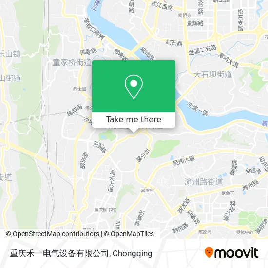 重庆禾一电气设备有限公司 map