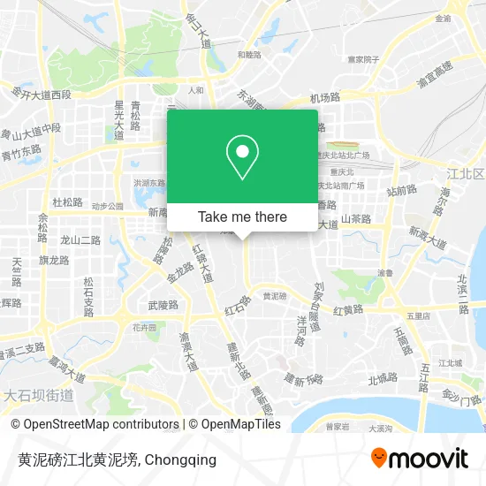 黄泥磅江北黄泥塝 map