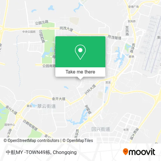 中航MY -TOWN49栋 map
