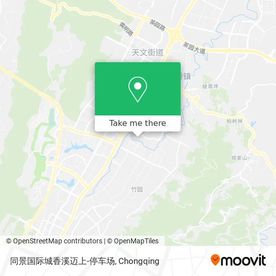 同景国际城香溪迈上-停车场 map