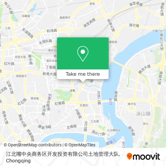 江北嘴中央商务区开发投资有限公司土地管理大队 map