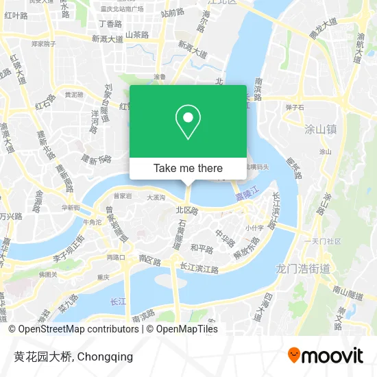 黄花园大桥 map