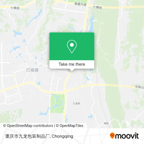 重庆市九龙包装制品厂 map