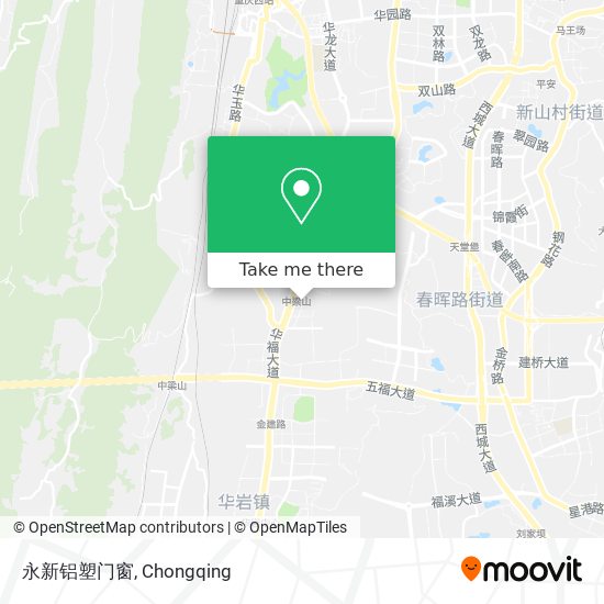 永新铝塑门窗 map