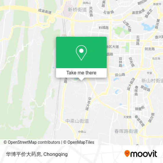 华博平价大药房 map