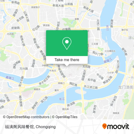 福满阁风味餐馆 map