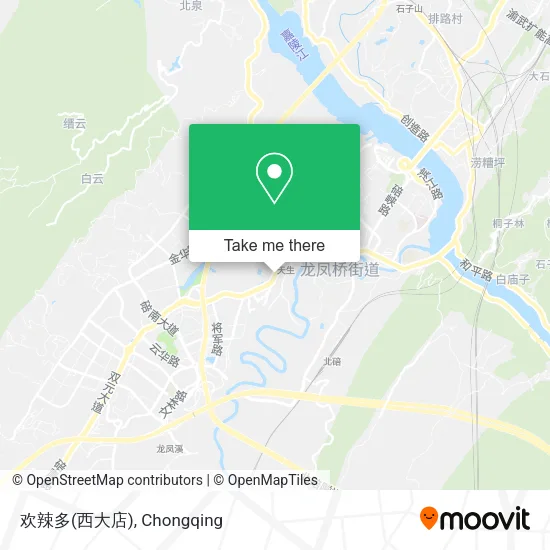 欢辣多(西大店) map