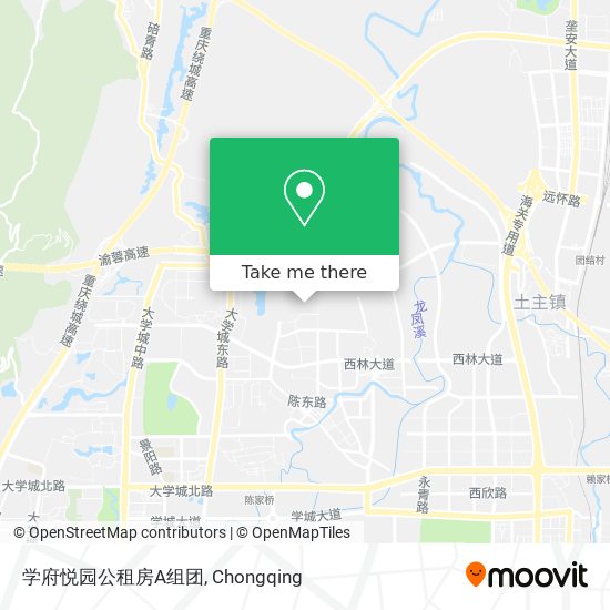 学府悦园公租房A组团 map