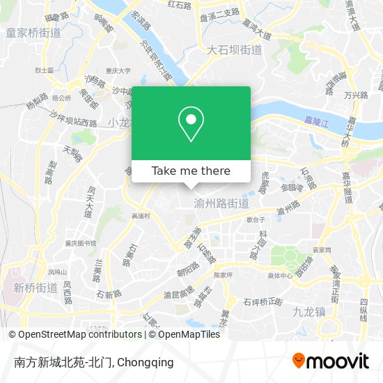 南方新城北苑-北门 map