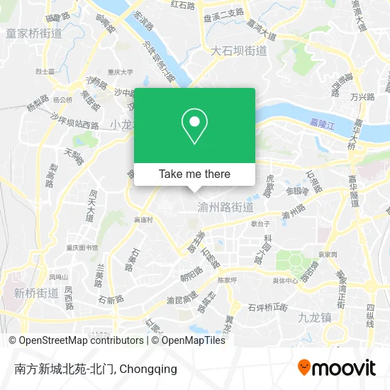 南方新城北苑-北门 map