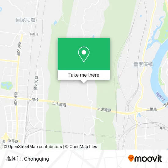 高朝门 map