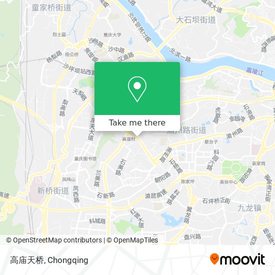 高庙天桥 map