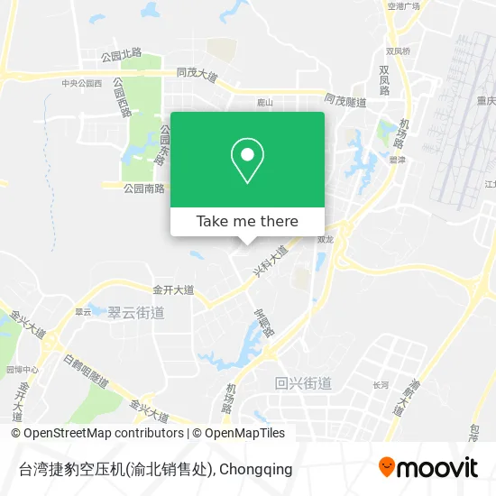 台湾捷豹空压机(渝北销售处) map