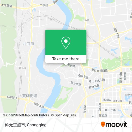 鲜无空超市 map