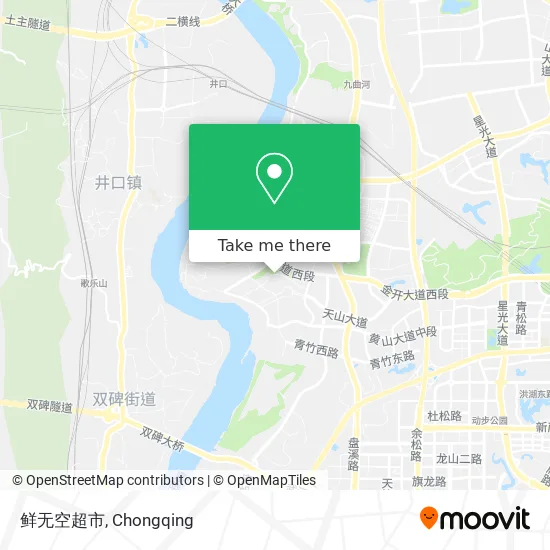 鲜无空超市 map