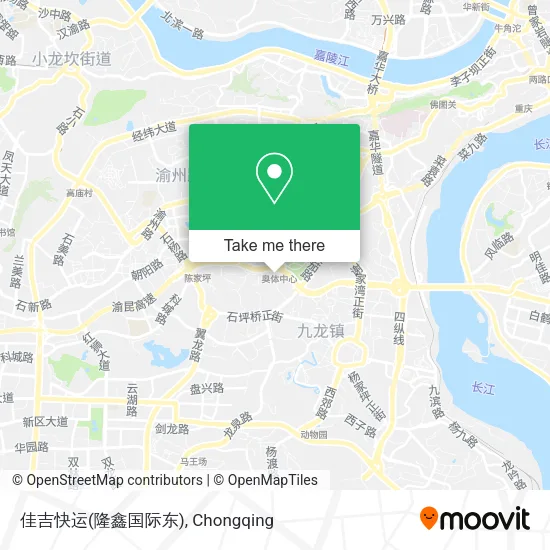 佳吉快运(隆鑫国际东) map