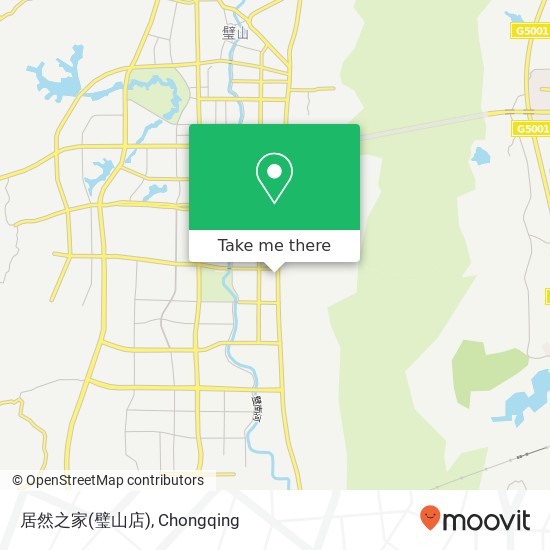 居然之家(璧山店) map