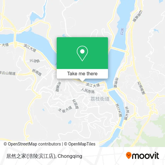 居然之家(涪陵滨江店) map