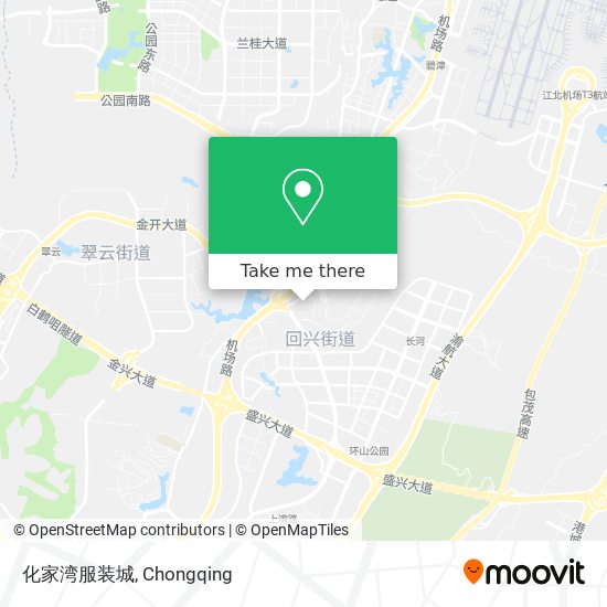 化家湾服装城 map