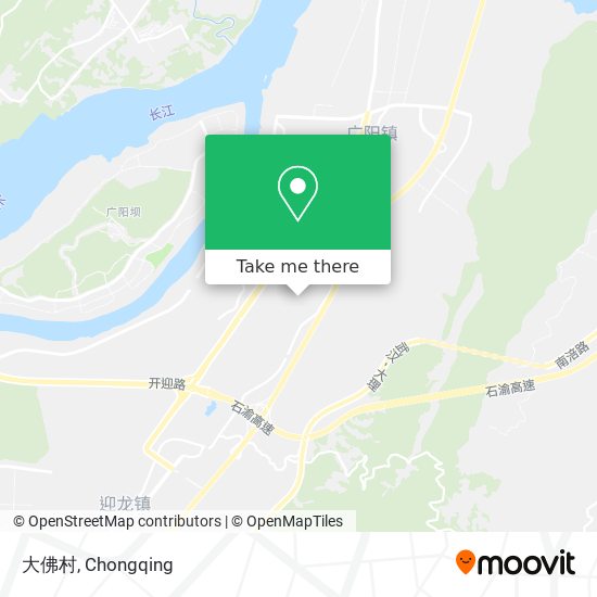 大佛村 map