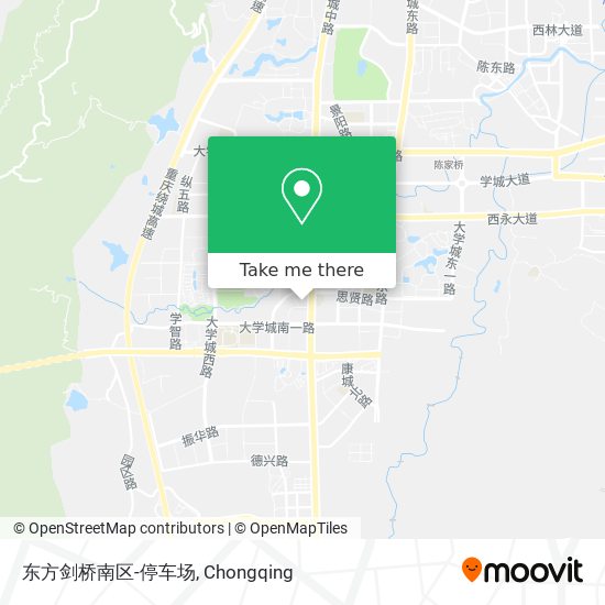 东方剑桥南区-停车场 map
