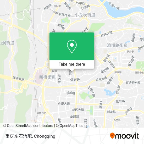 重庆东石汽配 map