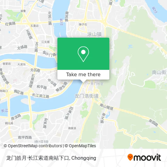 龙门皓月·长江索道南站下口 map