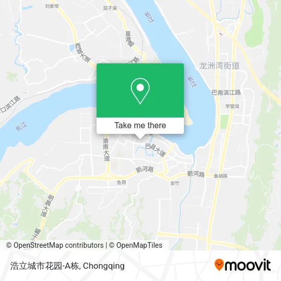 浩立城市花园-A栋 map