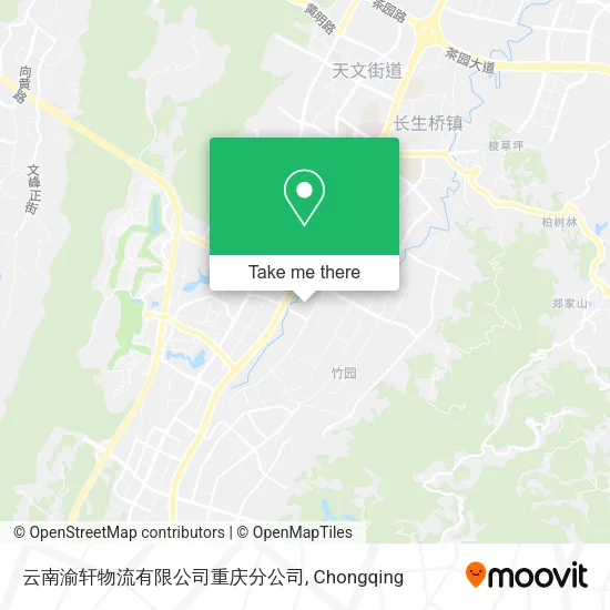 云南渝轩物流有限公司重庆分公司 map