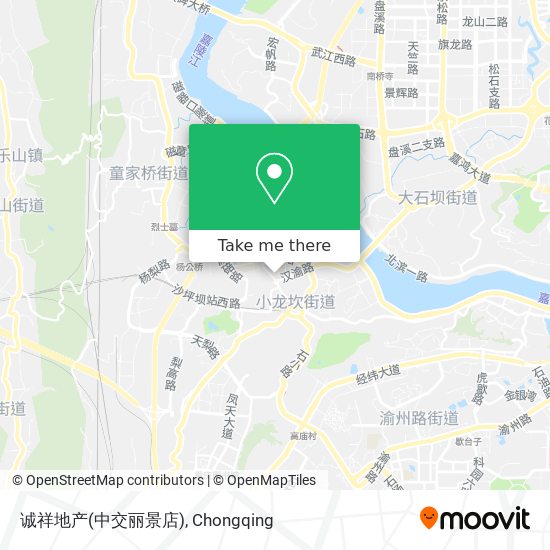 诚祥地产(中交丽景店) map
