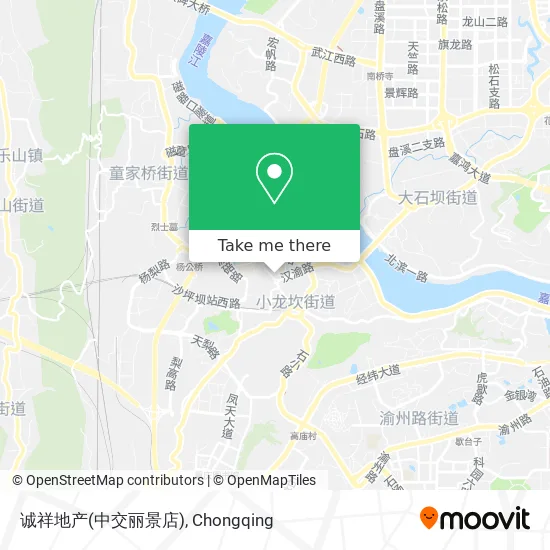 诚祥地产(中交丽景店) map