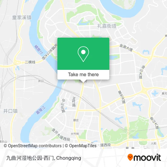 九曲河湿地公园-西门 map