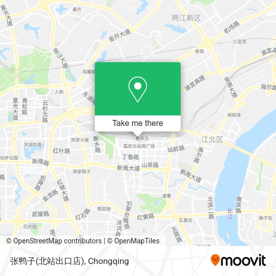张鸭子(北站出口店) map