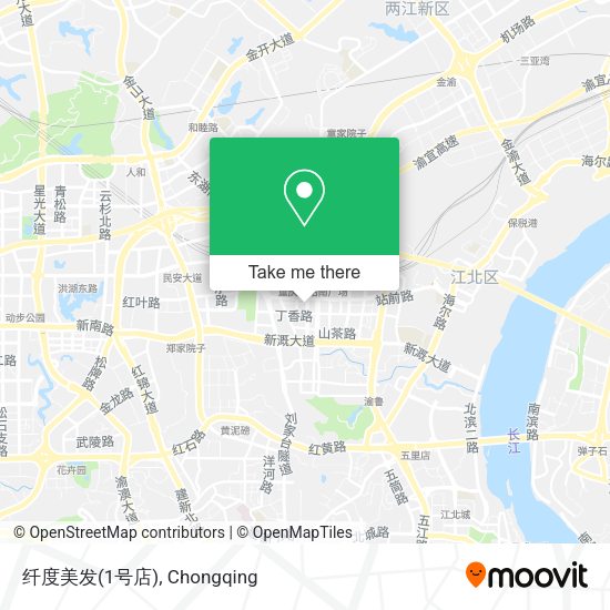 纤度美发(1号店) map