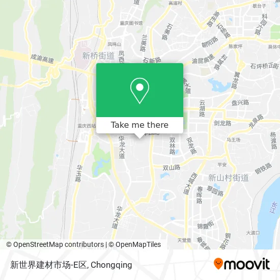 新世界建材市场-E区 map