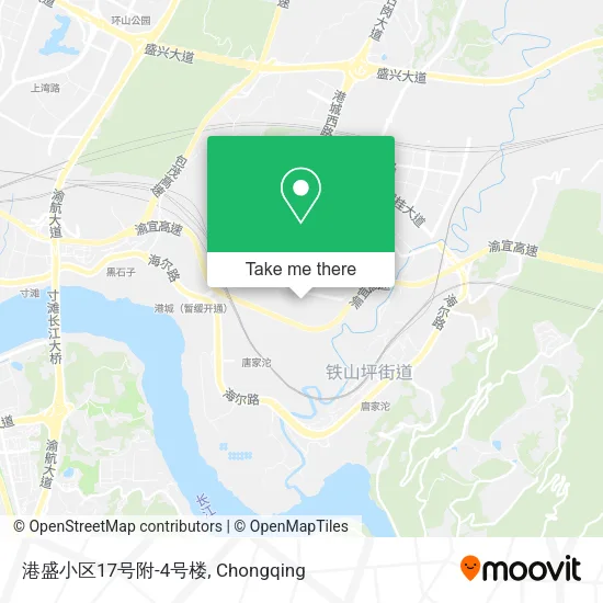 港盛小区17号附-4号楼 map