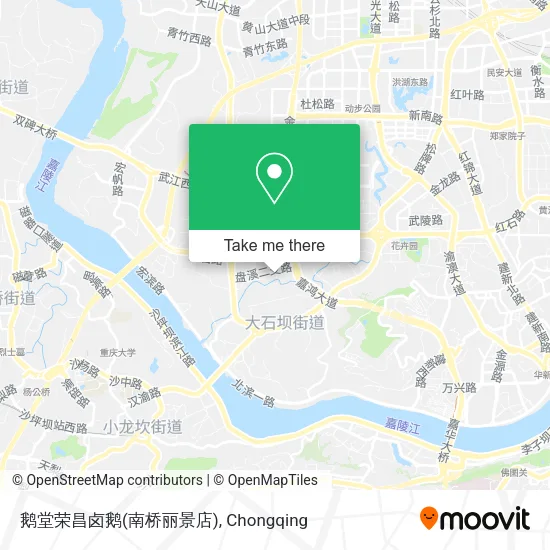 鹅堂荣昌卤鹅(南桥丽景店) map
