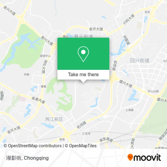 湖影街 map