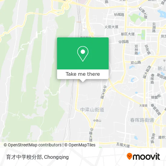 育才中学校分部 map