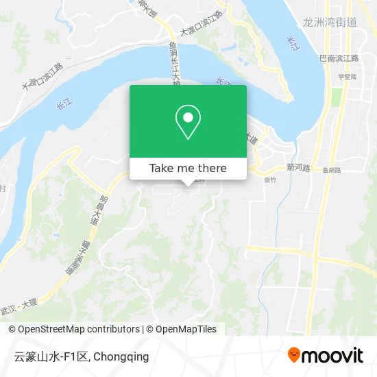 云篆山水-F1区 map