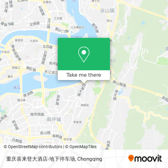 重庆喜来登大酒店-地下停车场 map