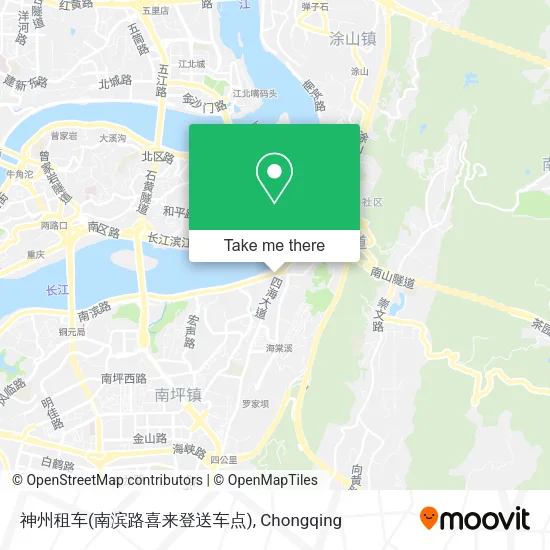 神州租车(南滨路喜来登送车点) map