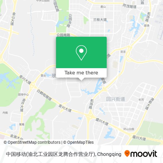 中国移动(渝北工业园区龙腾合作营业厅) map