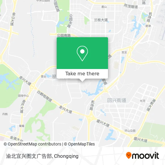 渝北宜兴图文广告部 map