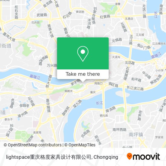 lightspace重庆格度家具设计有限公司 map