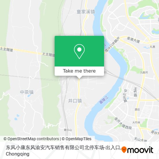 东风小康东风渝安汽车销售有限公司北停车场-出入口 map