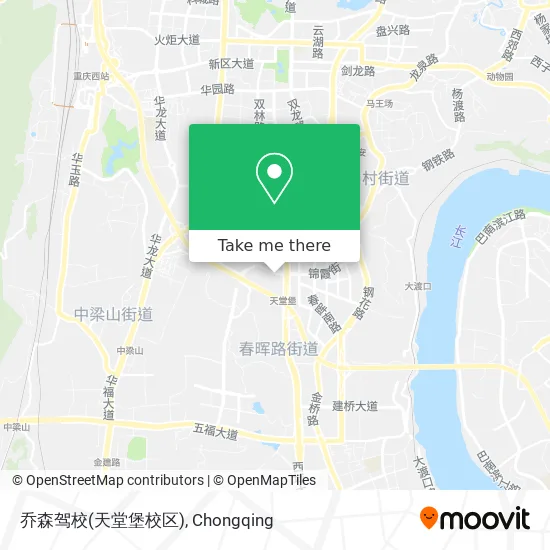乔森驾校(天堂堡校区) map