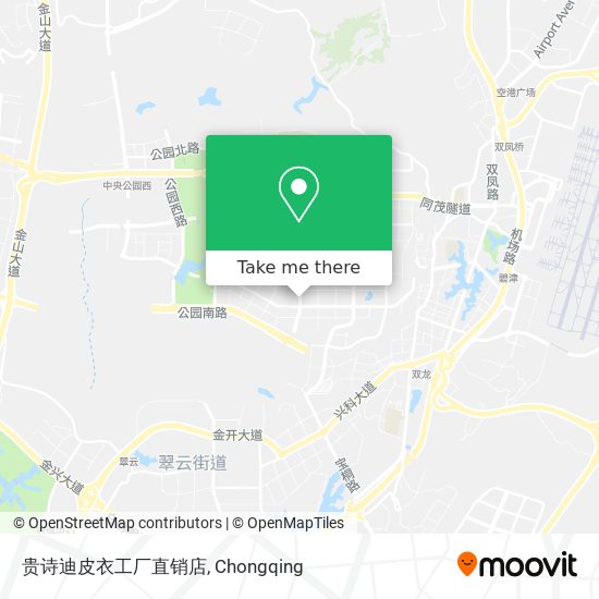 贵诗迪皮衣工厂直销店 map