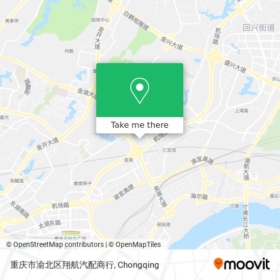 重庆市渝北区翔航汽配商行 map