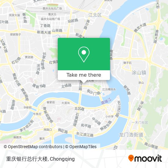 重庆银行总行大楼 map